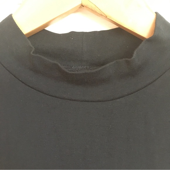 Mock Neck Sleeveless Flare Dress - Picture 6 of 6